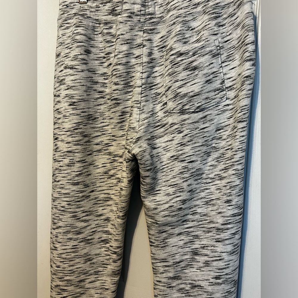 Hollister Gray Logo Joggers S Slim Fit Sweatpants Y2K Athleisure - Picture 4 of 11